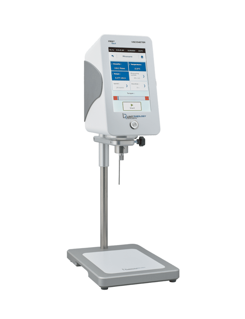 Viscometer First Touch Rotational Viscometer With Temperature Sensor