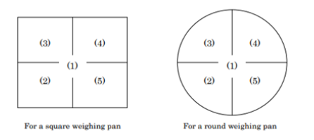 Weight distribution on scales