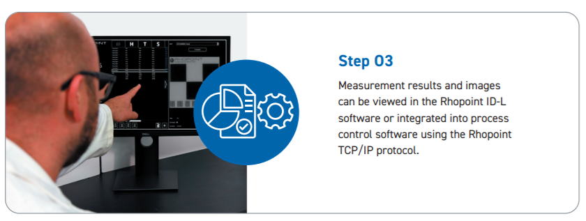 In-line Transparent Appearance Analysis, Haze, Sharpness, Clarity & Transmittance Step 3